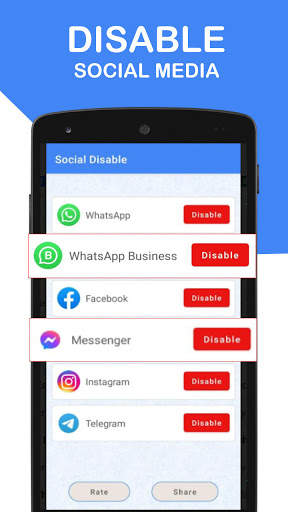 Social Disable screenshot 3