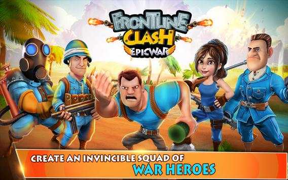 FRONTLINE CLASH : EPIC WAR GAME screenshot 12