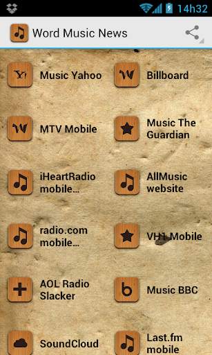 Word Music News screenshot 1
