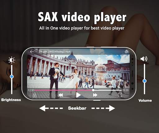 SAX Full HD Video Player 2020 screenshot 1