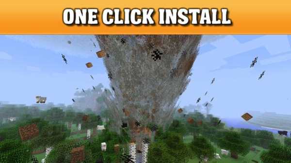 Tornado mod for Minecraft PE screenshot 3
