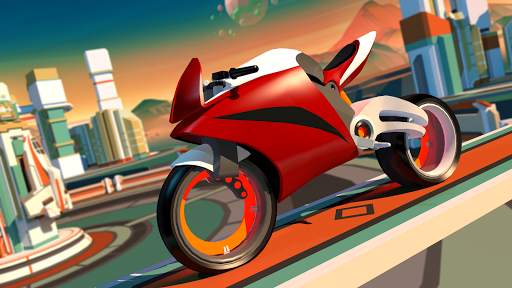Gravity Rider: đua xe mô tô screenshot 2