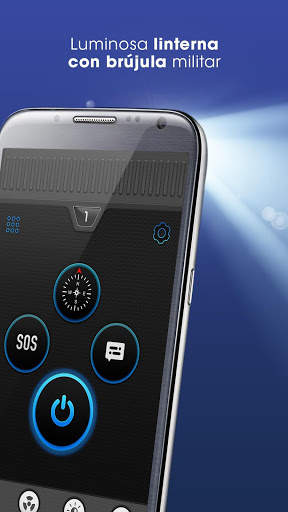 Linterna con Brujula y Sonidos screenshot 1