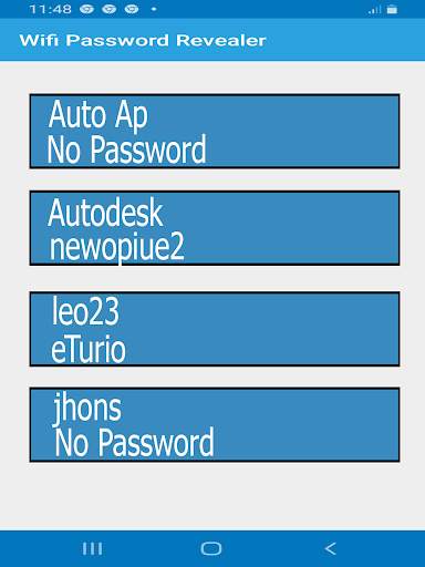 Wifi Password Revealer screenshot 12