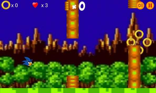 Angry Sonic Bird 3 स्क्रीनशॉट 4