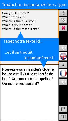 Traducteur hors ligne: Voix-texte-photos 8 langues screenshot 5
