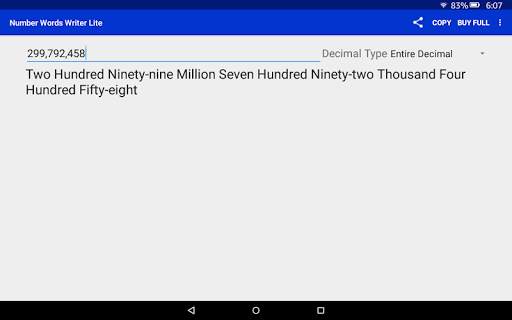Number Words Writer Lite screenshot 8