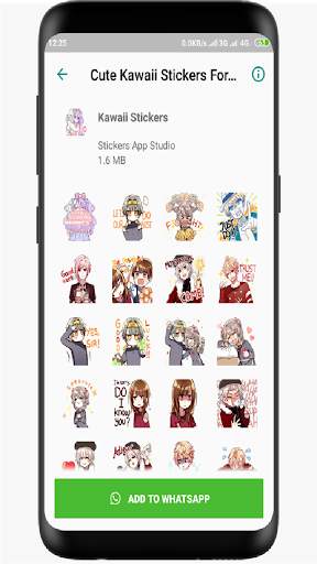 Cute Kawaii Stickers For Whatsapp screenshot 6