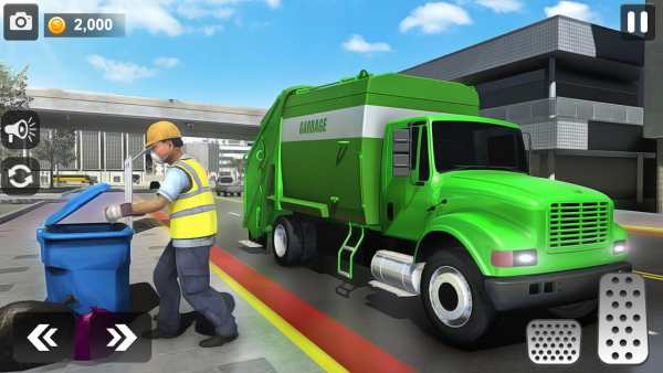 City Trash Truck Simulator: Dump Truck Games screenshot 4