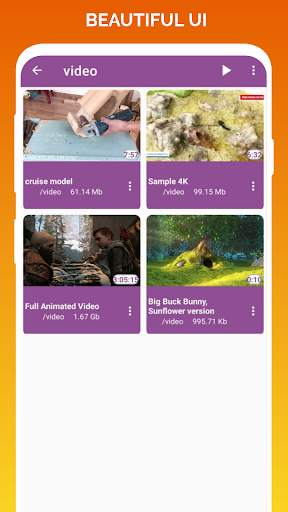 4K Player – Full HD Video Player - VidMedia 2 تصوير الشاشة
