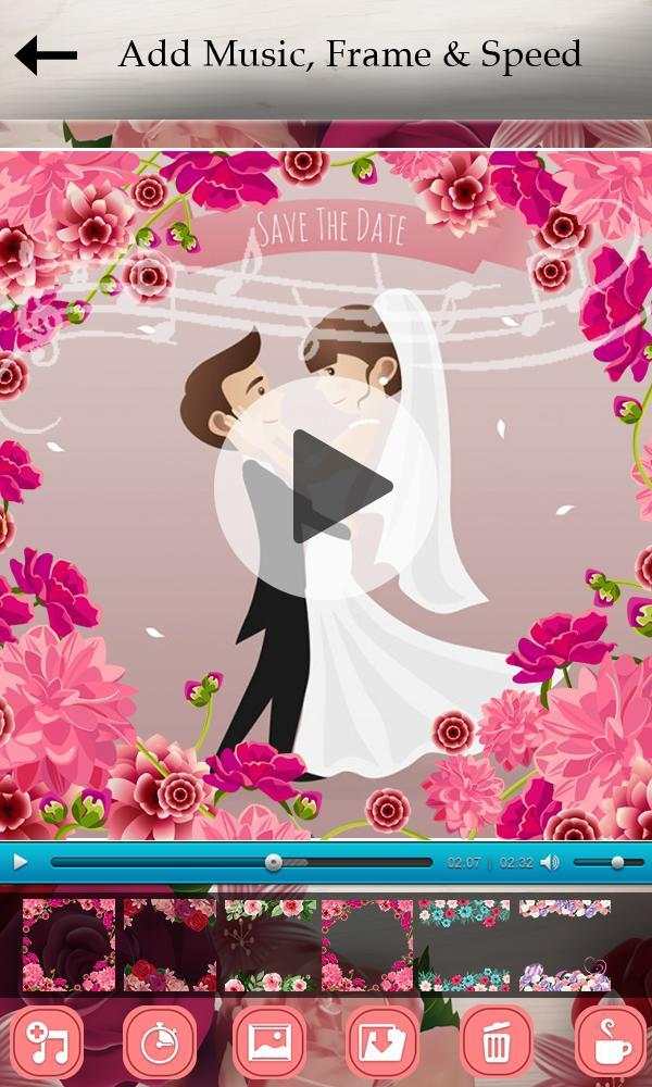Wedding Photo to Video Maker screenshot 5