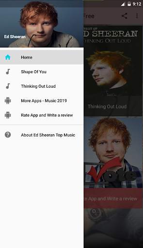 Ed Sheeran Top Music Free screenshot 3