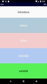 Finnish Verb Blitz скриншот 5