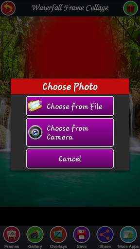 Waterfall Frame Collage screenshot 4
