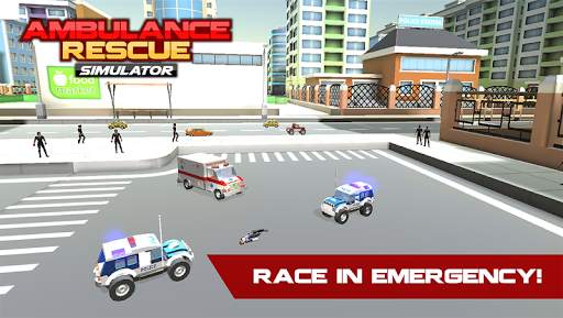 Ambulance Rescue Simulator screenshot 2