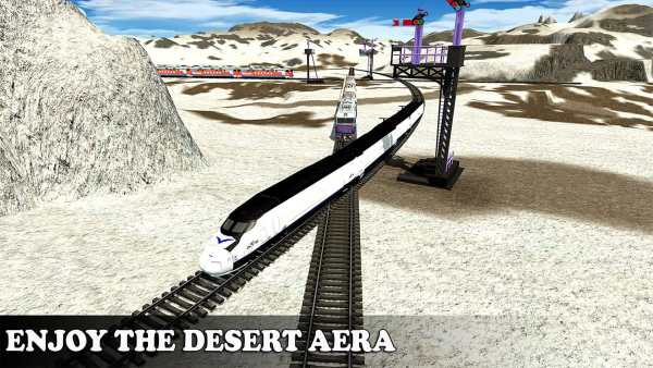 Real Train Racing Simulator 2017 - Driving Pro 3D screenshot 6