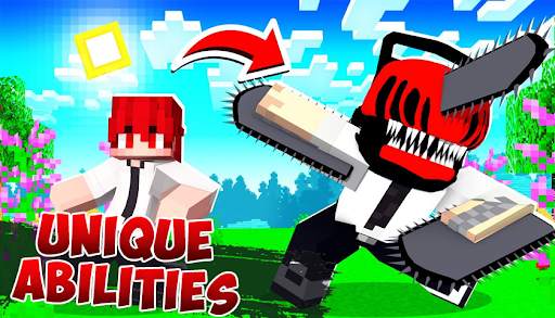 Mod Chainsaw Man for Minecraft screenshot 2