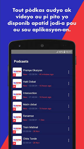Televizyon Lakay App screenshot 4