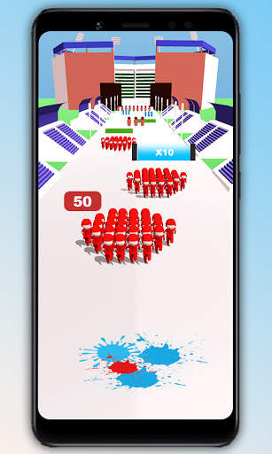 Count Crowd City Run 3D - Mob Clash Race Master screenshot 4