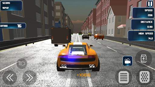 Speed Racing in Car : endless traffic Racing screenshot 1
