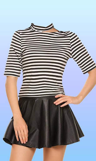 Women Skirt Photo Suit screenshot 3