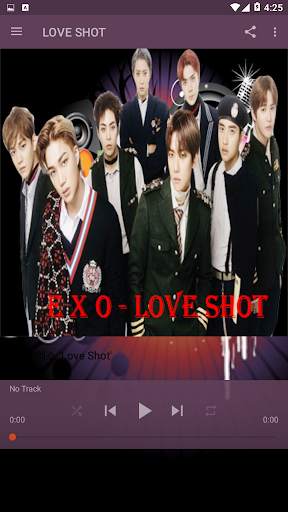 E X O - LOVE SHOT MUSIC OFFLINE screenshot 2