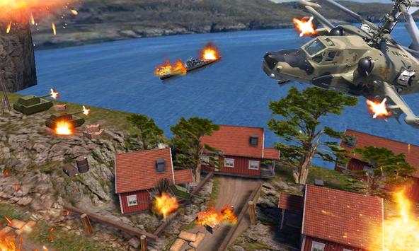 Helicopter Fighting Gunship Strike screenshot 1