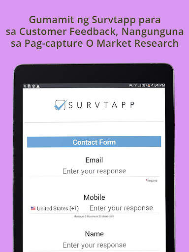 Survtapp Offline Survey App screenshot 12