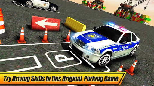 Real Police Car Parking 3D Sim स्क्रीनशॉट 6