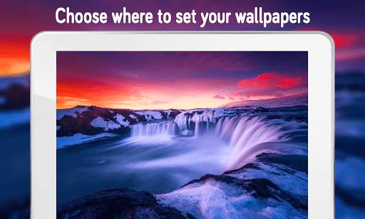 Waterfall Wallpaper (4k) screenshot 1