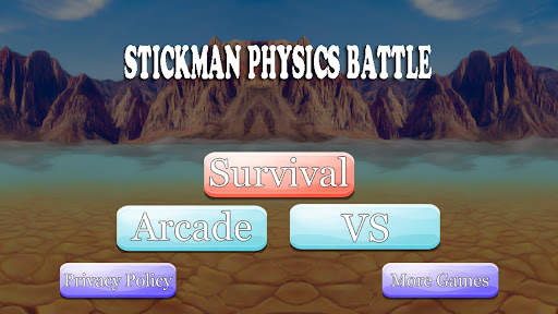 Stickman War: 2 Player Games screenshot 2