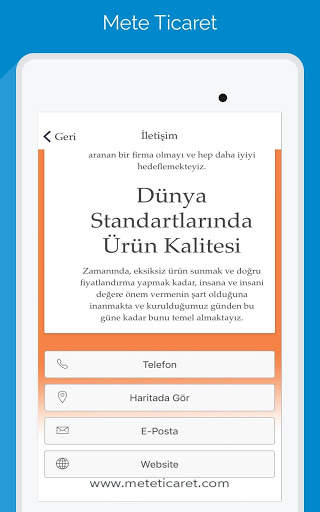 Mete Ticaret screenshot 9