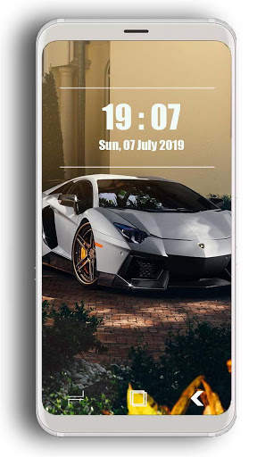 Car Wallpaper Lamborghini Aventador screenshot 2