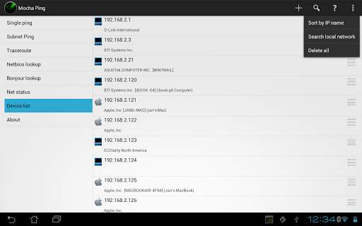 Mocha Ping Lite screenshot 16