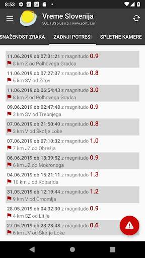 Vreme Slovenija screenshot 15