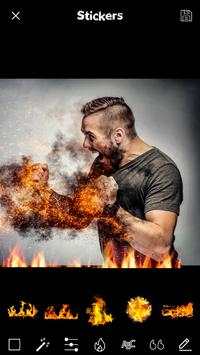 Fire Photo Frame Editor screenshot 2
