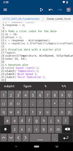 MATLAB Mobile स्क्रीनशॉट 3