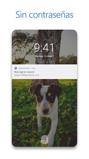 Microsoft Authenticator screenshot 2