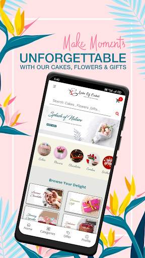 Lake Of Cakes-Order Cakes, Flowers & Gifts Online скриншот 3