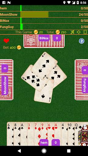 Hearts (Offline Multiplayer Card Game) screenshot 1