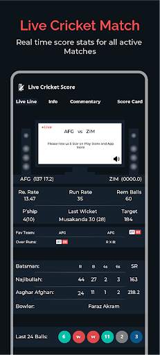 Live Cricket Match & Cricket Score: Live Score screenshot 2