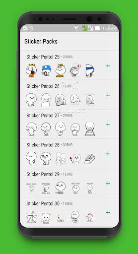 Stiker Pentol WA Lucu - WAStickerApps screenshot 1