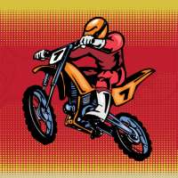 Motorbike Driving Circle Wheel logo