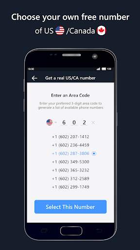 2nd phone number - free private call and texting screenshot 3