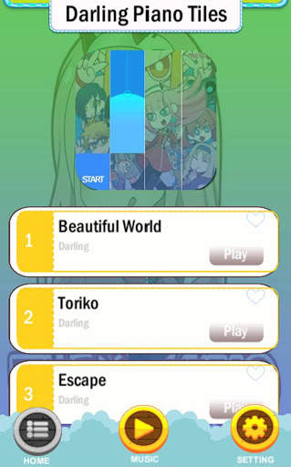 Darling Piano Tiles screenshot 2