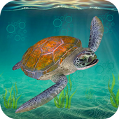 Sea Turtle Simulator 2018: Turtle Adventure game icon