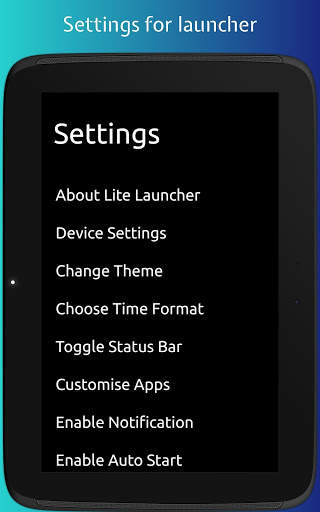 Amoled Launcher -The minimalist launcher 12 تصوير الشاشة