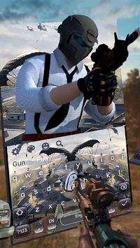 Lively Soldier Keyboard Theme screenshot 2