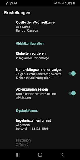 UC Pro - Einheitenumrechner screenshot 6