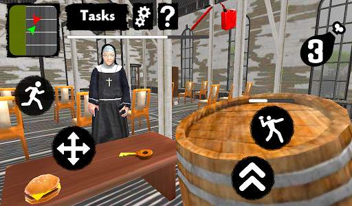 Neighbor Nun. Scary Escape 3D screenshot 8